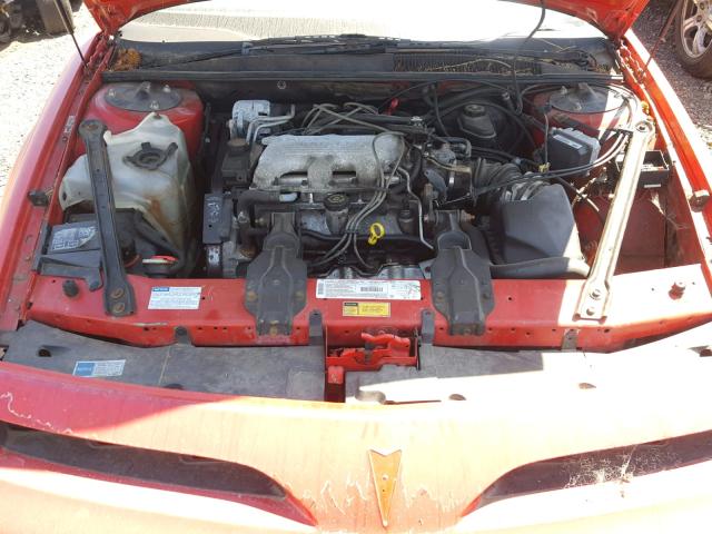 1G2WJ12M6TF259191 - 1996 PONTIAC GRAND PRIX RED photo 7