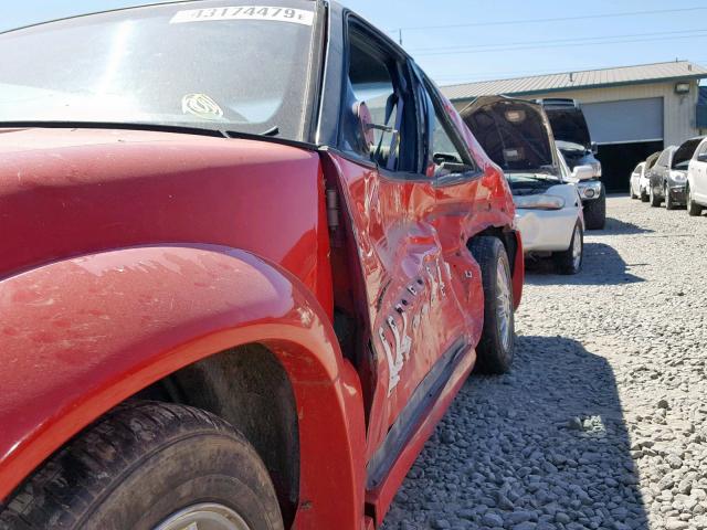 1G2WJ12M6TF259191 - 1996 PONTIAC GRAND PRIX RED photo 9