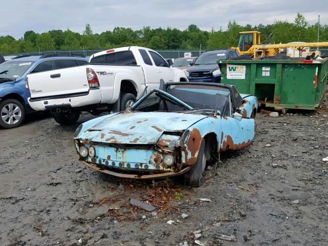 4732910806 - 1973 PORSCHE 914 BLUE photo 2