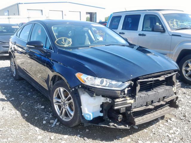 3FA6P0SU3GR138587 - 2016 FORD FUSION TIT BLACK photo 1