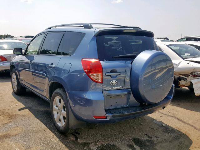 JTMBK31V885059763 - 2008 TOYOTA RAV4 LIMIT BLUE photo 3