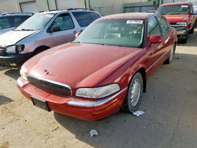 1G4CW52K6W4631176 - 1998 BUICK PARK AVENU RED photo 2