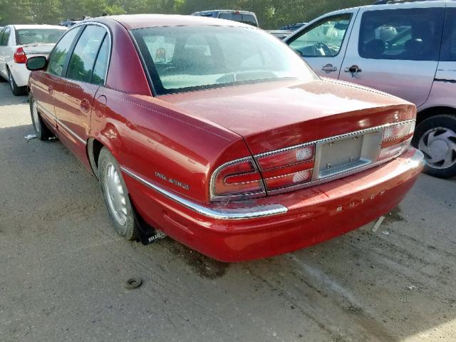 1G4CW52K6W4631176 - 1998 BUICK PARK AVENU RED photo 3