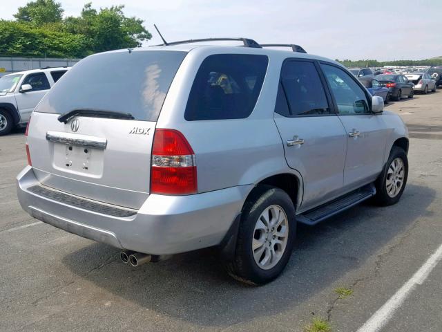 2HNYD18683H520284 - 2003 ACURA MDX TOURIN GRAY photo 4