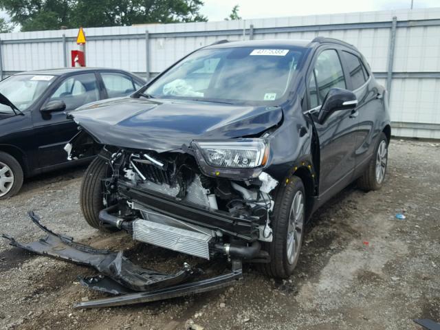 KL4CJASB8JB720922 - 2018 BUICK ENCORE PRE BLACK photo 2