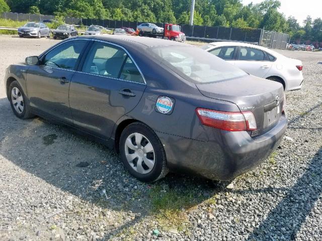 4T1BB46K89U104143 - 2009 TOYOTA CAMRY HYBR GRAY photo 3