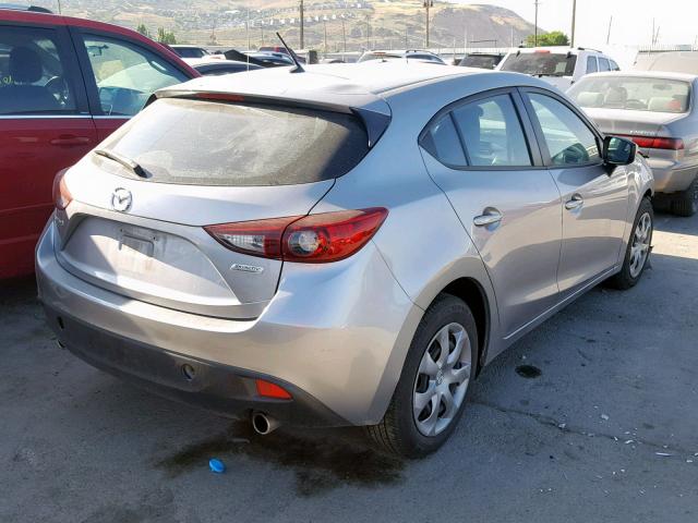 JM1BM1K72E1215829 - 2014 MAZDA 3 SPORT GRAY photo 4