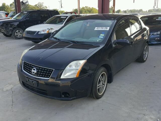 3N1AB61EX9L608333 - 2009 NISSAN SENTRA 2.0 BLACK photo 2