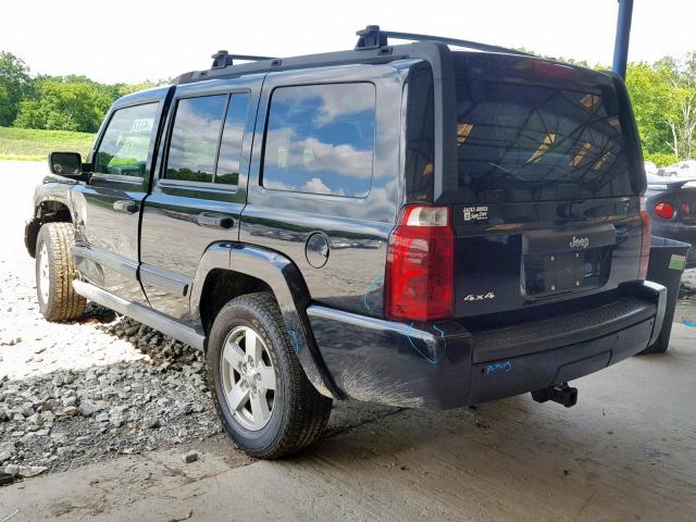 1J8HG48K66C230878 - 2006 JEEP COMMANDER 黑色 照片 3