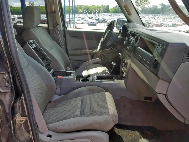 1J8HG48K66C230878 - 2006 JEEP COMMANDER 黑色 照片 5