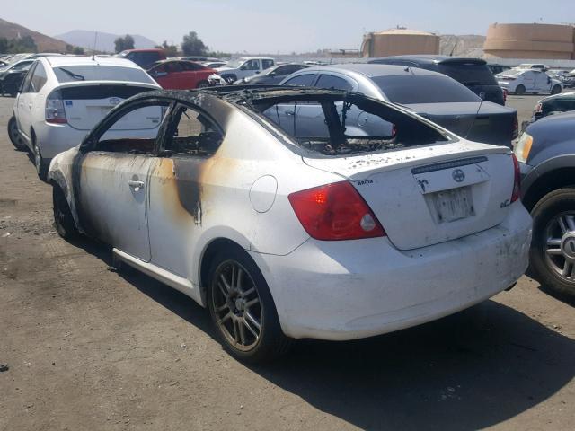 JTKDE177170159012 - 2007 TOYOTA SCION TC 白色 照片 3