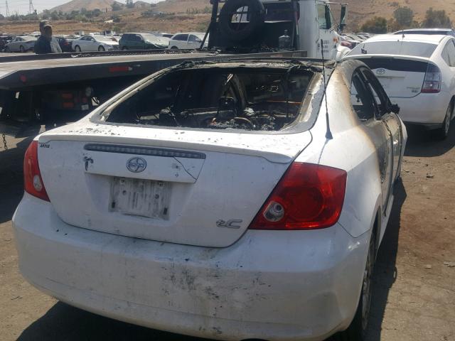 JTKDE177170159012 - 2007 TOYOTA SCION TC 白色 照片 4
