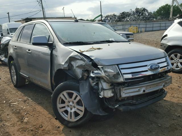 2FMDK38C58BA33352 - 2008 FORD EDGE SEL SILVER photo 1