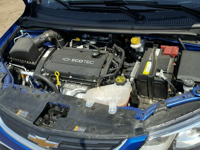 1G1JB5SH7H4137075 - 2017 CHEVROLET SONIC LS BLUE photo 7