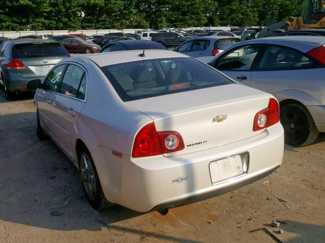 1G1ZC5E17BF291781 - 2011 CHEVROLET MALIBU 1LT 白色 照片 3