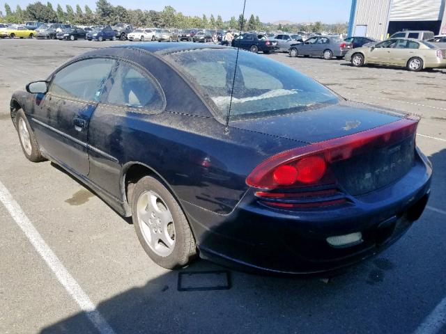 4B3AG42G91E075236 - 2001 DODGE STRATUS SE BLACK photo 3