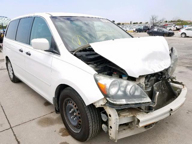 5FNRL38206B126665 - 2006 HONDA ODYSSEY LX WHITE photo 1