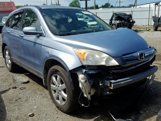 JHLRE487X9C000071 - 2009 HONDA CR-V EXL BLUE photo 1