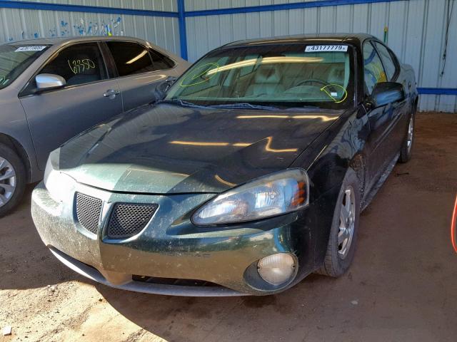 2G2WS542941288905 - 2004 PONTIAC GRAND PRIX GREEN photo 2