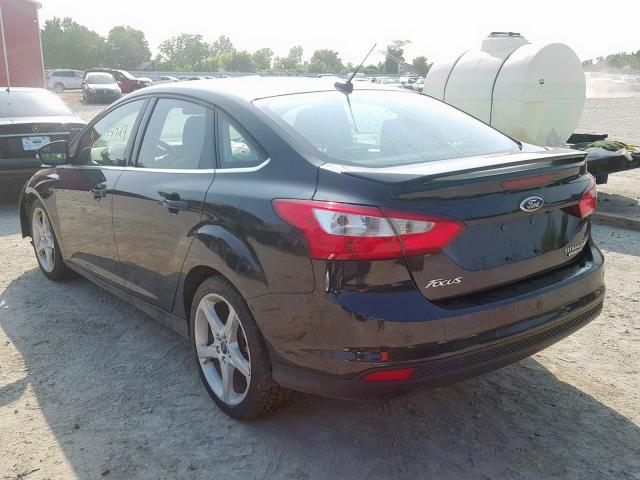 1FAHP3J27CL406334 - 2012 FORD FOCUS TITA BLACK photo 3