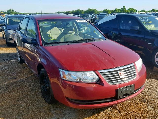 1G8AJ55F27Z127053 - 2007 SATURN ION LEVEL MAROON photo 1