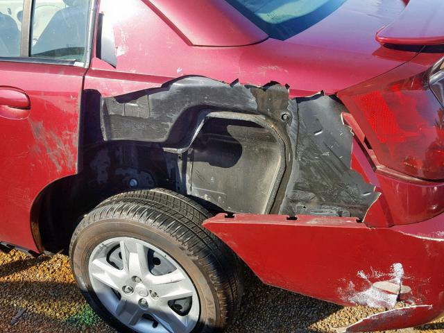 1G8AJ55F27Z127053 - 2007 SATURN ION LEVEL MAROON photo 10