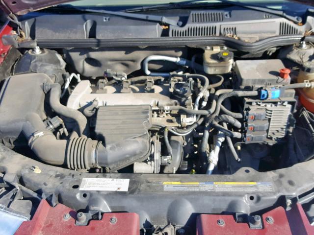 1G8AJ55F27Z127053 - 2007 SATURN ION LEVEL MAROON photo 7
