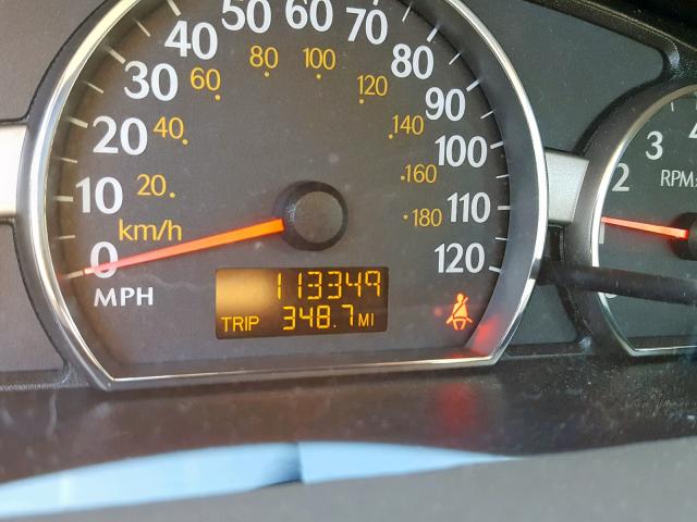 1G8AJ55F27Z127053 - 2007 SATURN ION LEVEL MAROON photo 8