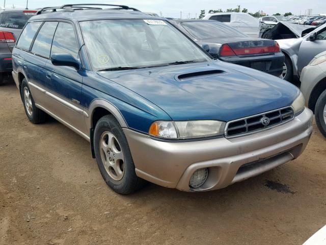 4S3BG6855X6605081 - 1999 SUBARU LEGACY OUT GREEN photo 1