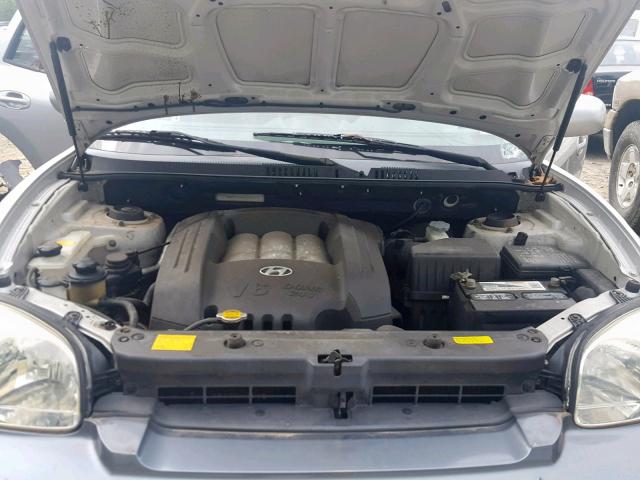 KM8SC13DX5U926714 - 2005 HYUNDAI SANTA FE G SILVER photo 7