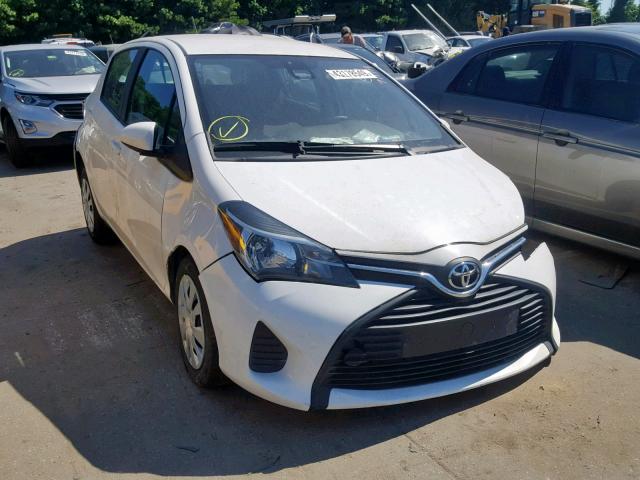 VNKKTUD31HA073970 - 2017 TOYOTA YARIS L WHITE photo 1