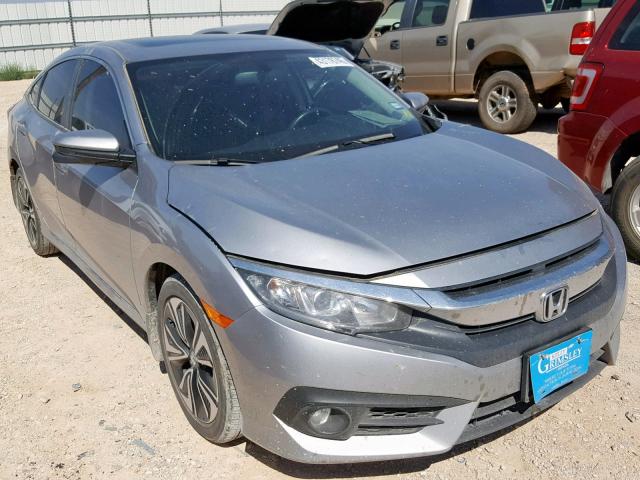 19XFC1F76HE030604 - 2017 HONDA CIVIC EXL 银色 照片 1