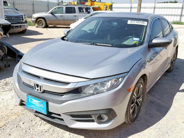 19XFC1F76HE030604 - 2017 HONDA CIVIC EXL 银色 照片 2