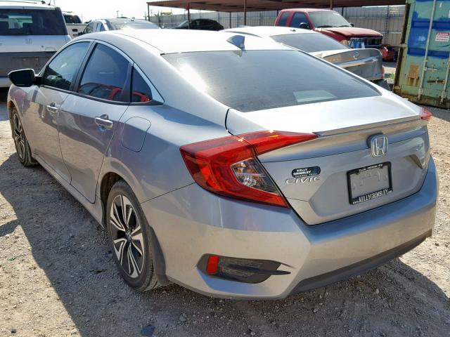 19XFC1F76HE030604 - 2017 HONDA CIVIC EXL 银色 照片 3