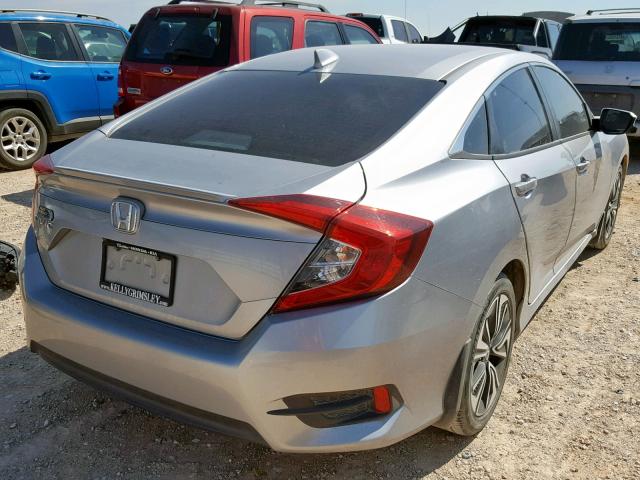 19XFC1F76HE030604 - 2017 HONDA CIVIC EXL 银色 照片 4