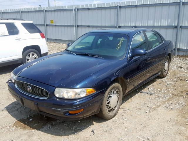 1G4HP54K14U175472 - 2004 BUICK LESABRE CU BLUE photo 2