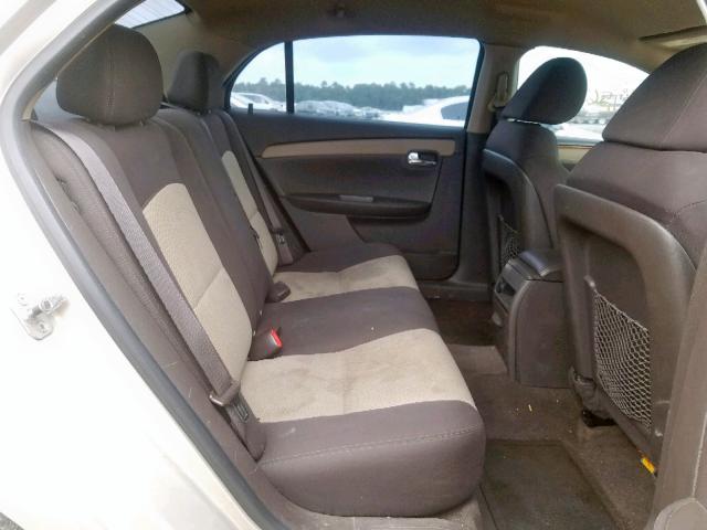 1G1ZC5EB2AF112361 - 2010 CHEVROLET MALIBU 1LT GOLD photo 6