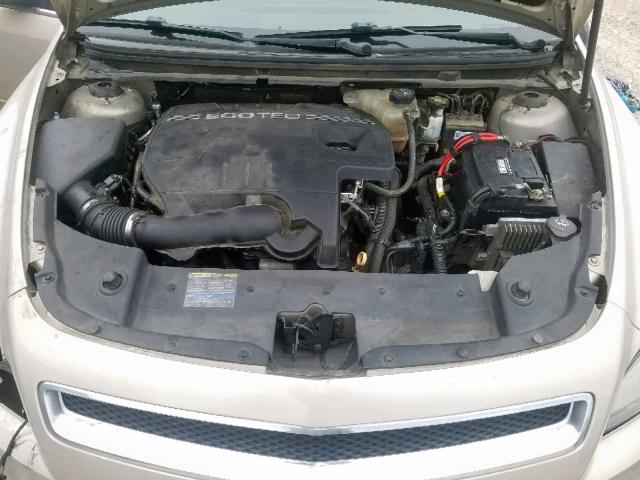 1G1ZC5EB2AF112361 - 2010 CHEVROLET MALIBU 1LT GOLD photo 7