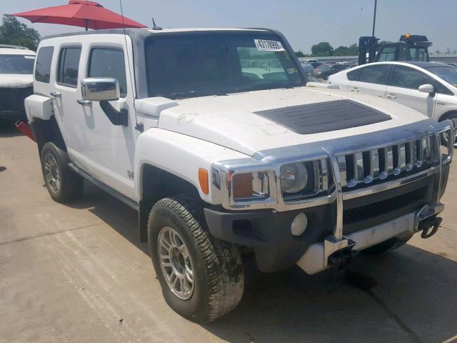 5GTEN13L888138555 - 2008 HUMMER H3 ALPHA WHITE photo 1