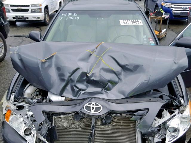 4T1BK46K07U037650 - 2007 TOYOTA CAMRY NEW GRAY photo 7