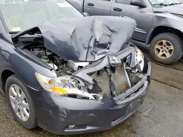 4T1BK46K07U037650 - 2007 TOYOTA CAMRY NEW GRAY photo 9