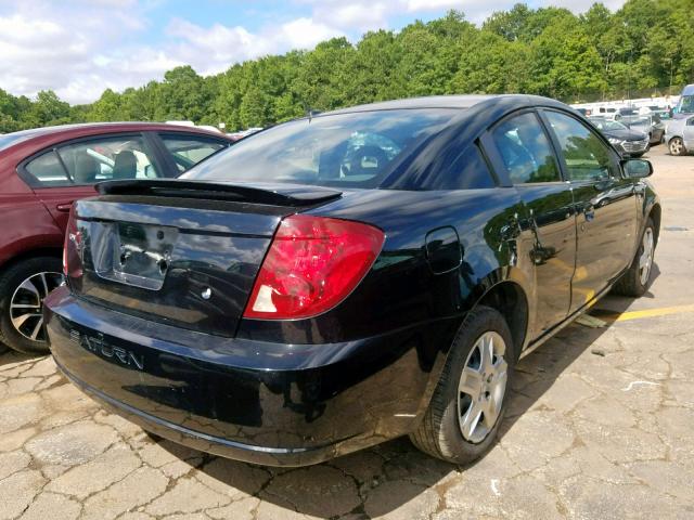 1G8AN15F16Z200330 - 2006 SATURN ION LEVEL BLACK photo 4