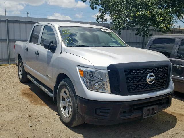 1N6AA1EK0HN516727 - 2017 NISSAN TITAN S SILVER photo 1