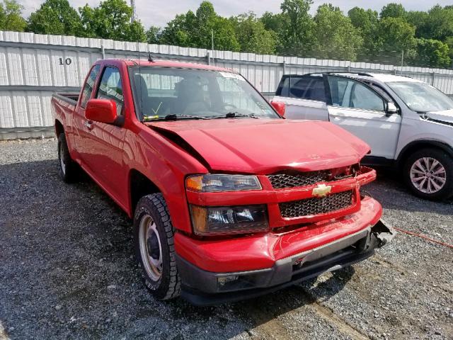 1GCESBF94C8165864 - 2012 CHEVROLET COLORADO RED photo 1