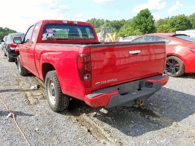 1GCESBF94C8165864 - 2012 CHEVROLET COLORADO RED photo 3