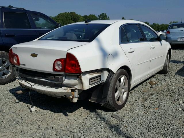 1G1ZB5E02CF205062 - 2012 CHEVROLET MALIBU LS 白色 照片 4