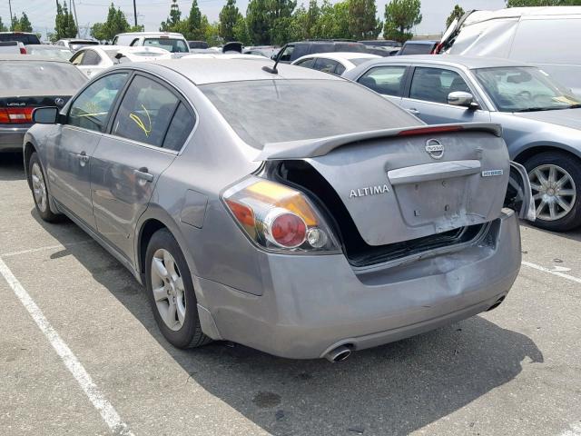 1N4CL21E48C138618 - 2008 NISSAN ALTIMA HYB GRAY photo 3