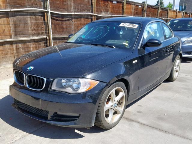 WBAUP93588VF47864 - 2008 BMW 128 I BLACK photo 2