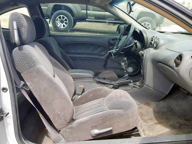 1G2NF12E71M541709 - 2001 PONTIAC GRAND AM S SILVER photo 5
