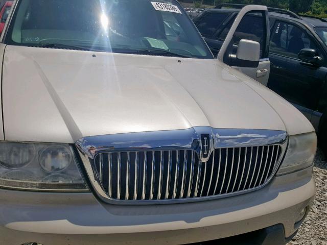 5LMEU88H15ZJ28794 - 2005 LINCOLN AVIATOR 奶油色 照片 7